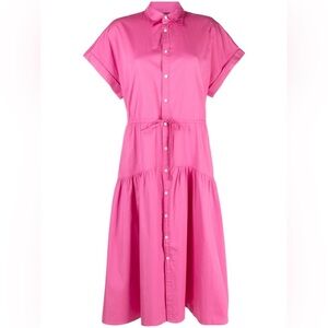 NEW! POLO RALPH LAUREN Tiered Colton Shirtdress